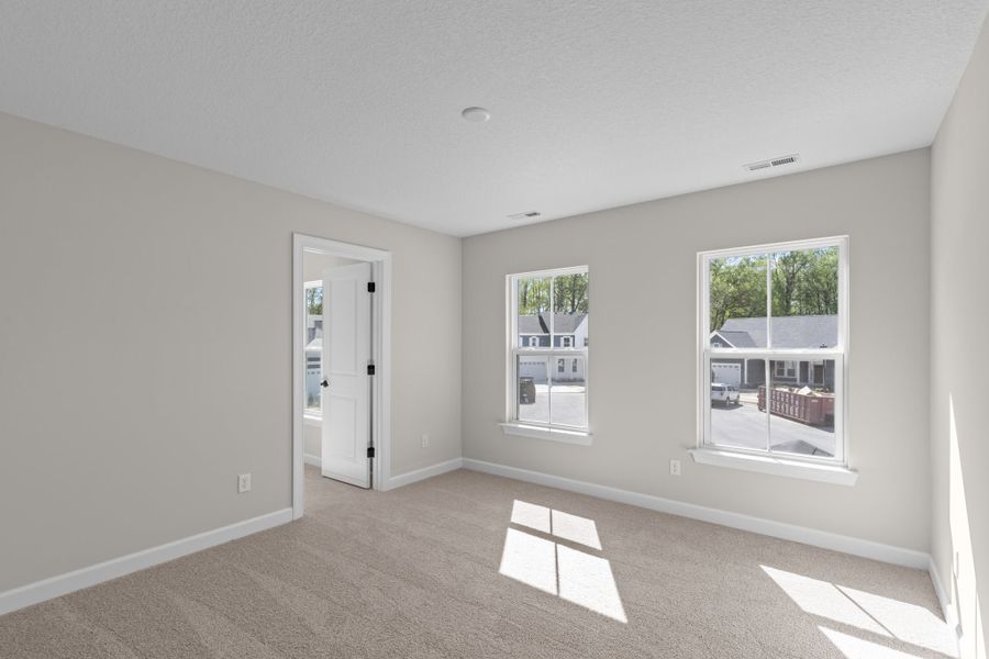 Representative unfurnished interior of a home built from the The Azalea by Chesapeake Homes in The Farm at Neill's Creek, Lillington (Image 37).