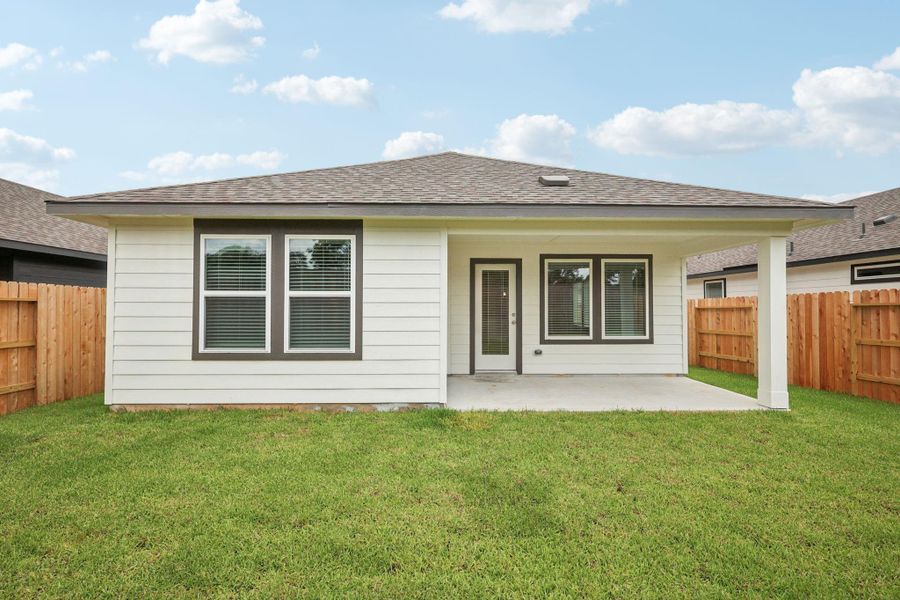 Photo is not of the actual home, but is an inspirational photo of builder’s model home and may depict options, furnishings, and/or decorator features that are not included