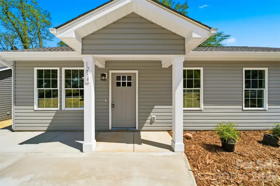 Exterior details and patio area of a home in , Hickory (Image 4).