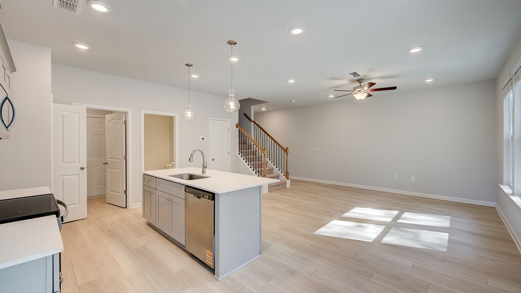 Furnished interior view inside a new home in Diamante, Stockbridge (Image 4).