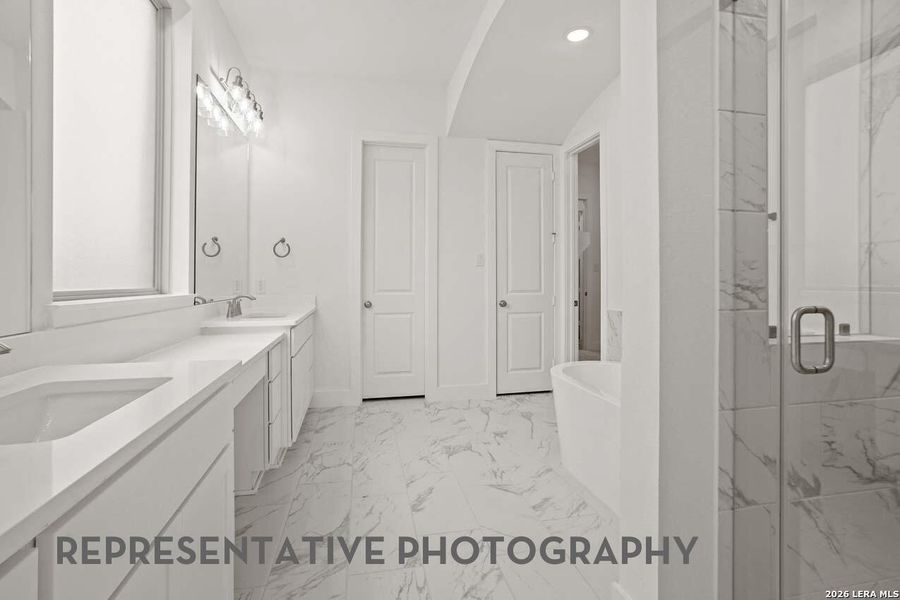 Furnished interior view inside a new home in Mayfair, New Braunfels (Image 7).