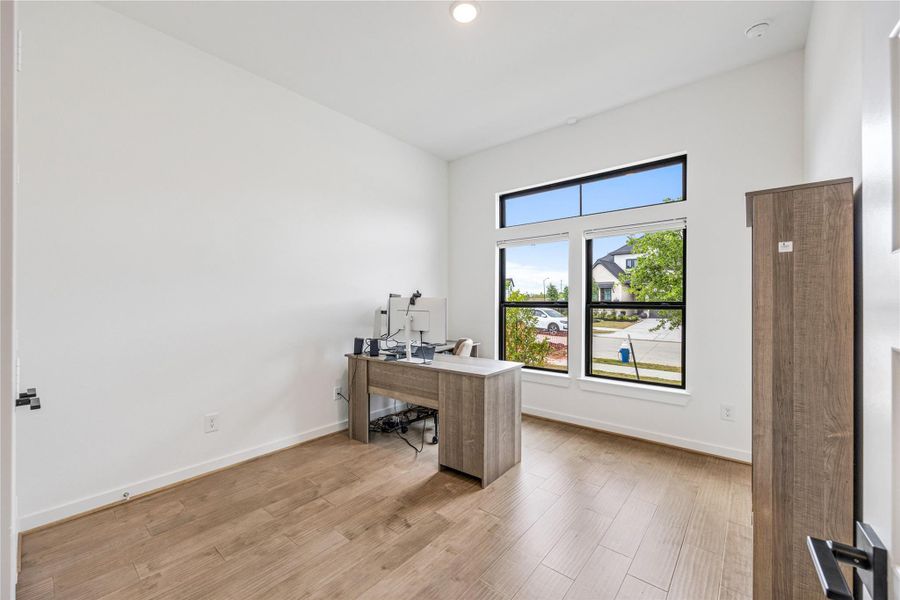 Furnished interior view inside a new home in , Cypress (Image 11).
