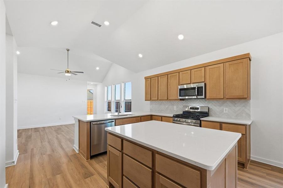 Furnished interior view inside a new home in Heartland, Crandall (Image 4).