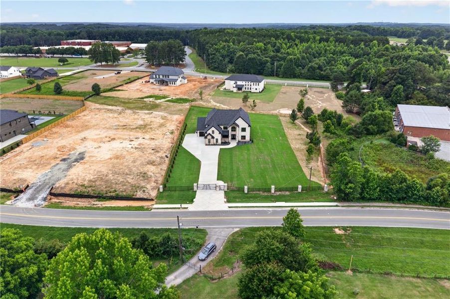 Site preparation for new homesites in , Dacula (Image 85). Site preparation for new homesites in , Dacula (Image 85).