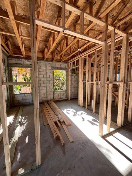 In-progress construction of a new home in , St. Petersburg, FL (Image 11). In-progress construction of a new home in , St. Petersburg, FL (Image 11).