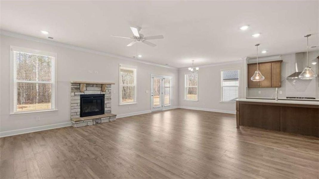 Spacious, unfurnished interior of a new home in Heritage Pointe, Senoia (Image 26).