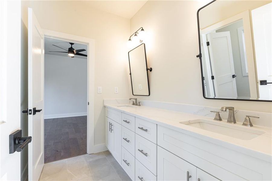 Furnished interior view inside a new home in , Atlanta (Image 10).