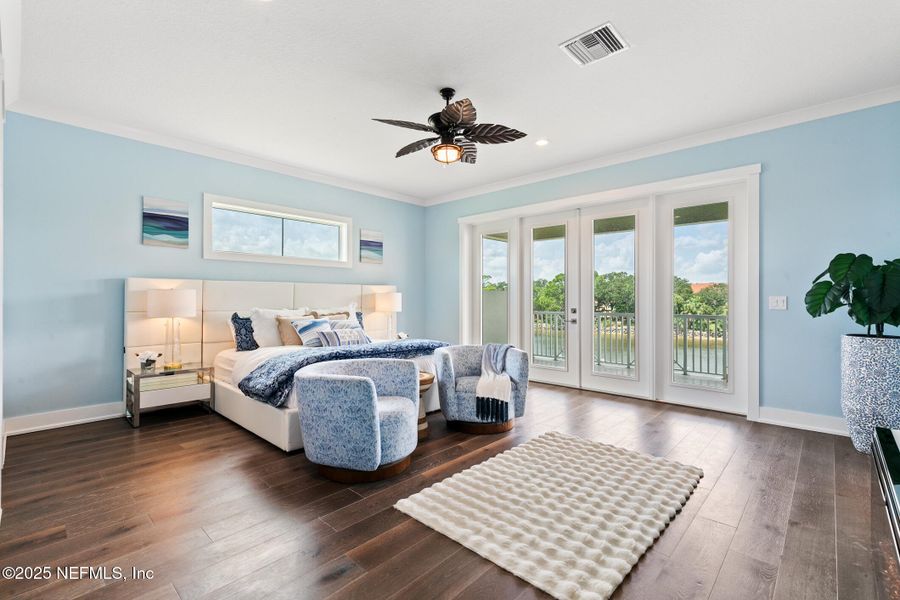 Furnished interior view inside a new home in , Palm Coast (Image 27). Furnished interior view inside a new home in , Palm Coast (Image 27).