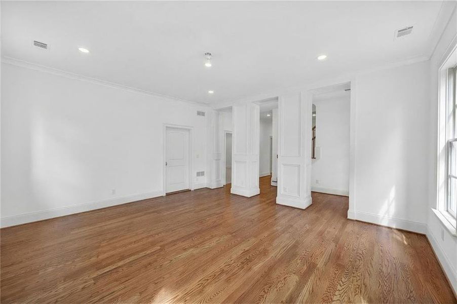 Spacious, unfurnished interior of a new home in , Smyrna (Image 55).