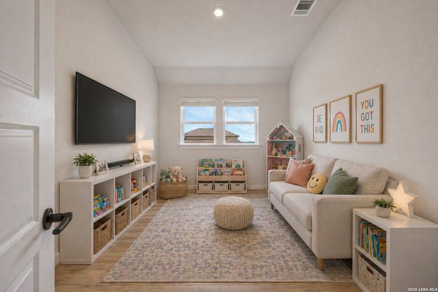 Furnished interior view inside a new home in Meyer Ranch – Select Reserve Series, New Braunfels (Image 17).