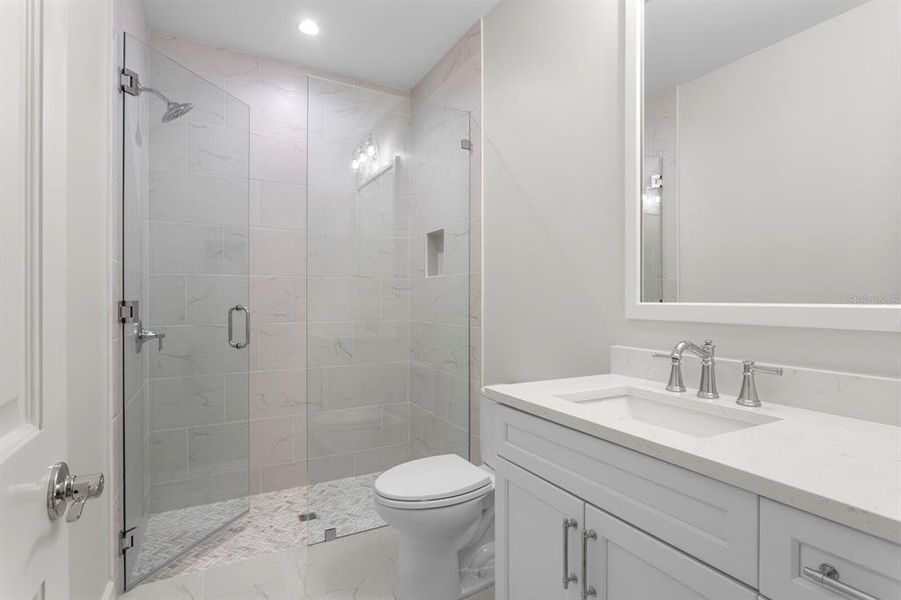 Furnished interior view inside a new home in , Tampa (Image 25).