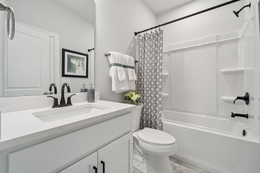Representative furnished interior of a home built from the The Seneca by Stanley Martin Homes in Glenhurst, Matthews (Image 43).
