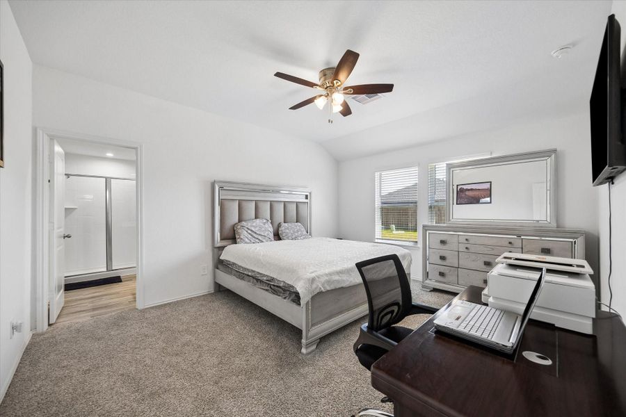Furnished interior view inside a new home in Tamarron, Fulshear (Image 18).