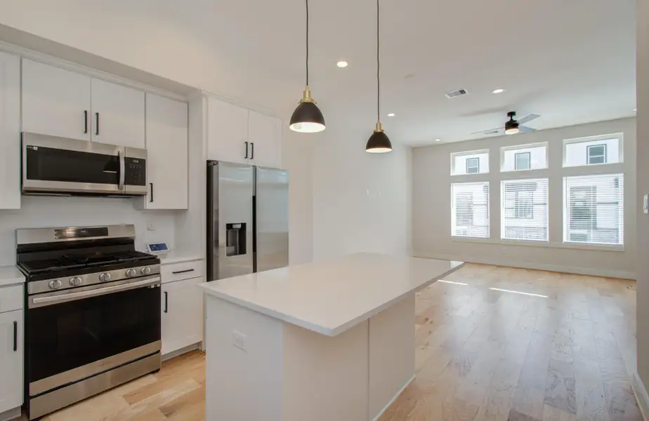 Furnished interior view inside a new home in , Houston (Image 4).