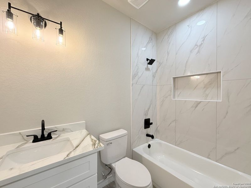 Furnished interior view inside a new home in , San Antonio (Image 3). Furnished interior view inside a new home in , San Antonio (Image 3).