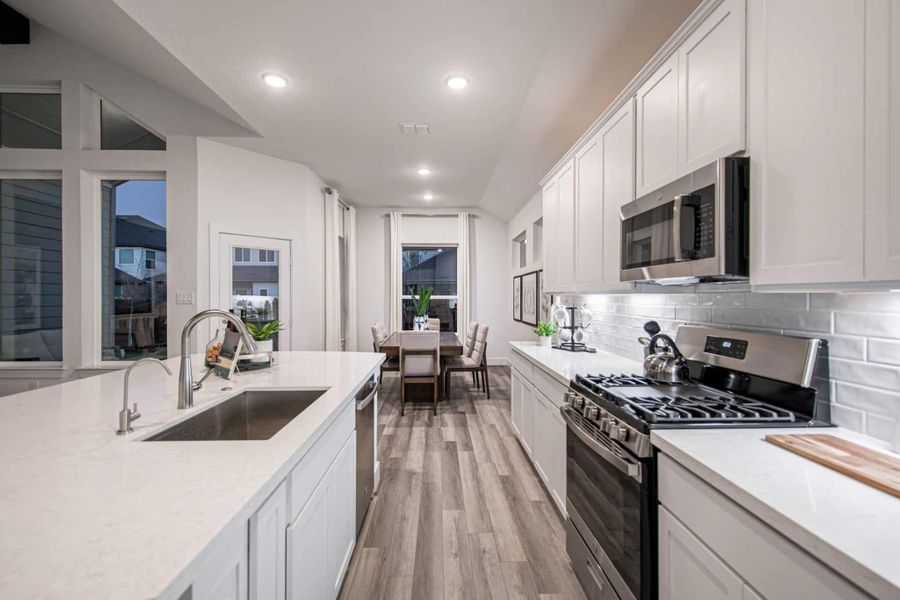 Representative furnished interior of a home built from the Brooks – 50′ Lot by Chesmar Homes in Jubilee, Hockley (Image 3).