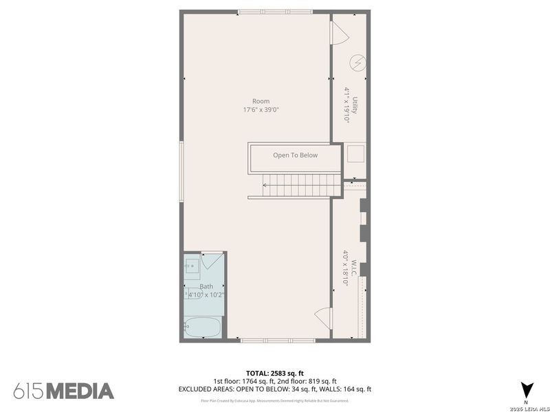 2D floor plan layout of this home in , Castroville, TX (Image 3).