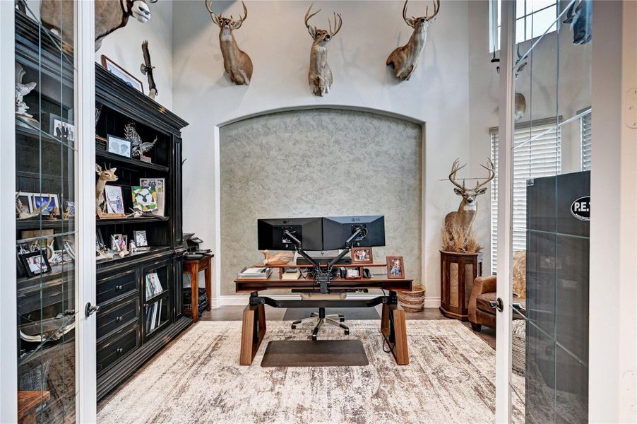 Furnished interior view inside a new home in Artavia 70′, Conroe (Image 16).