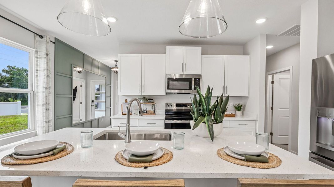 Flagler Floor Plan Kitchen by DRB Homes in Willowbrook North New Homes in Winter Haven Florida Flagler Floor Plan Kitchen by DRB Homes in Willowbrook North New Homes in Winter Haven Florida