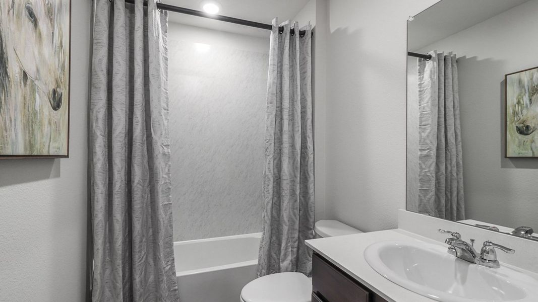 Furnished interior view inside a new home in The Reserve at Timber Creek, Lindale (Image 26).