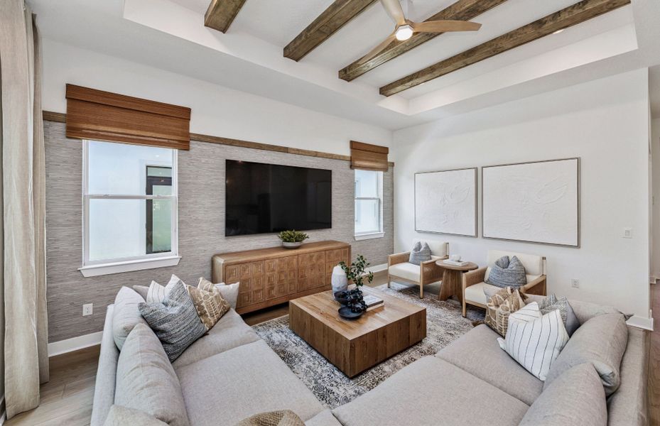 Representative furnished interior of a home built from the Mystique by Del Webb in Del Webb Stone Creek, Ocala (Image 8).