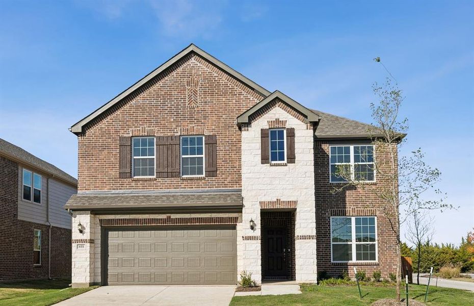 NEW CONSTRUCTION: Beautiful two-story home available at Woodcreek in Fate