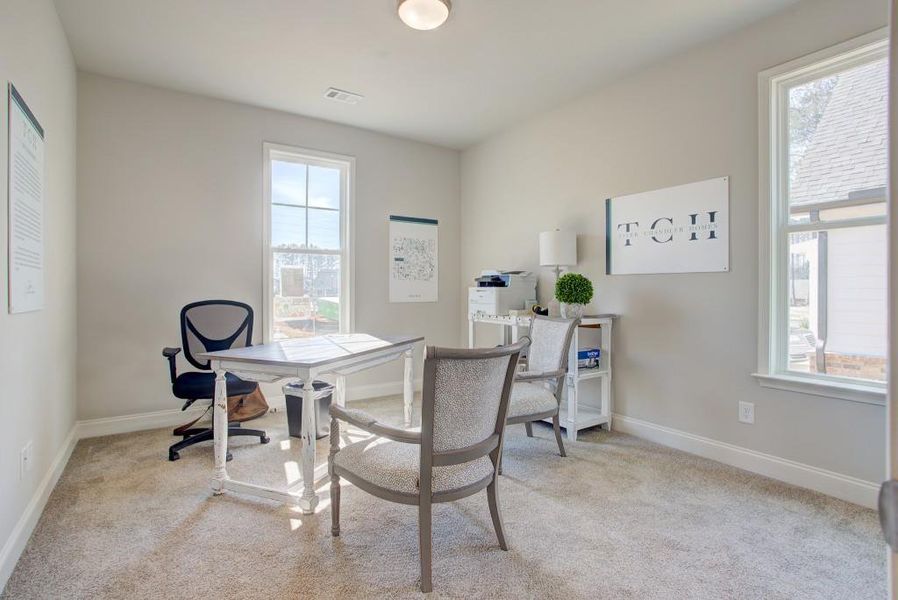 Furnished interior view inside a new home in Terraces at Paravel, Acworth (Image 4).