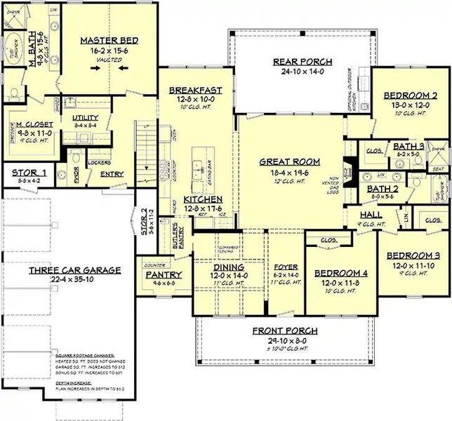 2D floor plan layout of this home in , White, GA (Image 4).