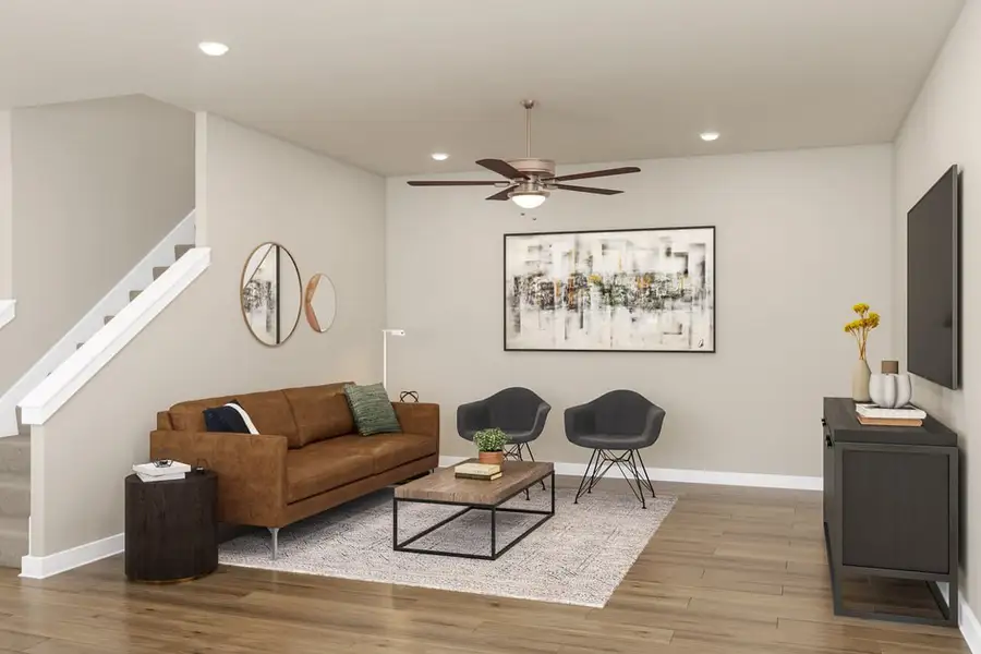 Representative furnished interior of a home built from the Greeley by Tri Pointe Homes in Union Collection at Park Central, Georgetown (Image 7). Representative furnished interior of a home built from the Greeley by Tri Pointe Homes in Union Collection at Park Central, Georgetown (Image 7).