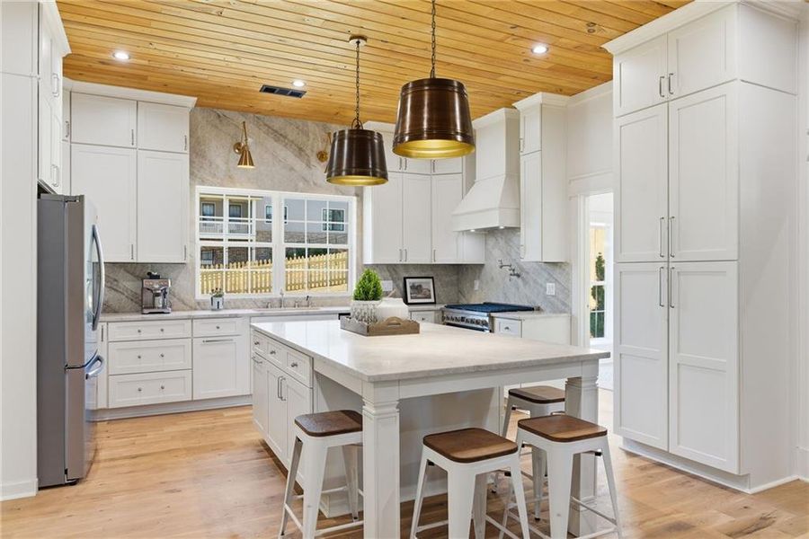 Furnished interior view inside a new home in , Marietta (Image 37).
