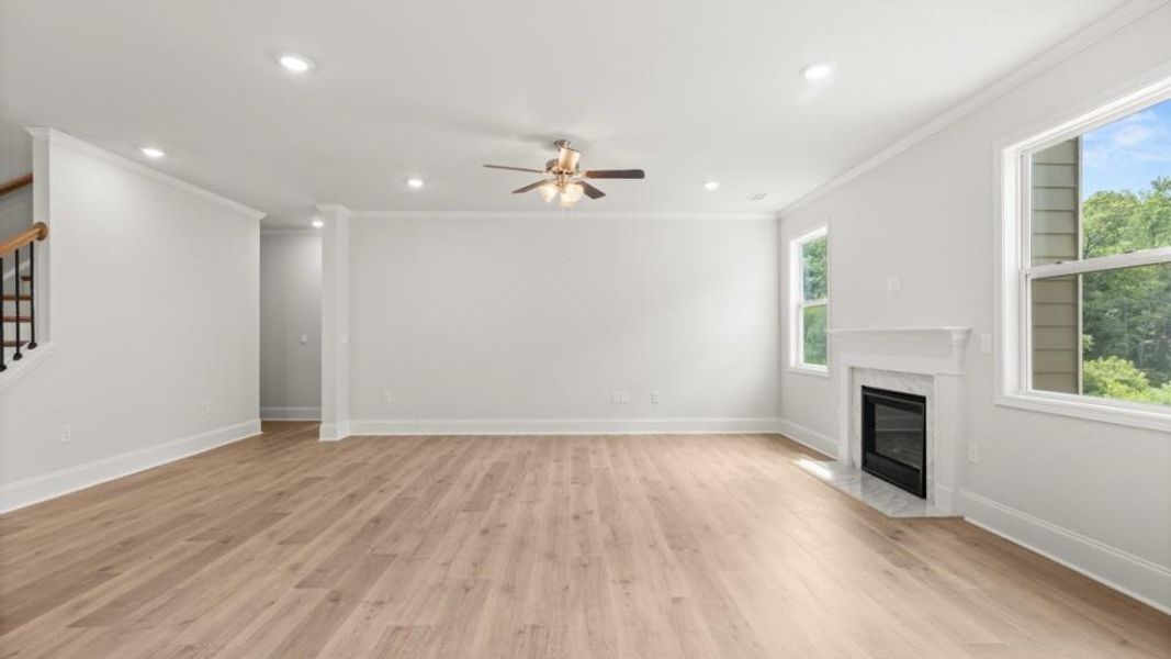 Spacious, unfurnished interior of a new home in Haven Abbey, Cumming (Image 21).