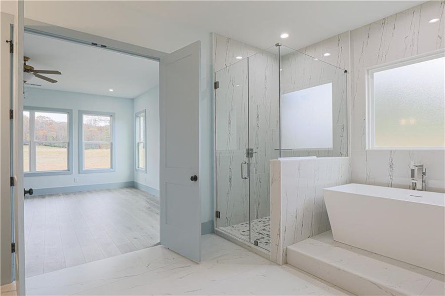 Furnished interior view inside a new home in , Maysville (Image 14).