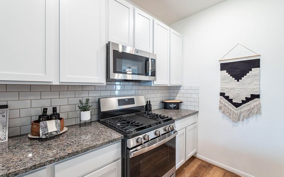 Representative furnished interior of a home built from the Ash by CastleRock Communities in Caney Mills, Conroe (Image 9).