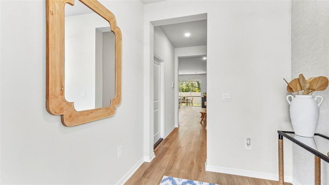 Furnished interior view inside a new home in Oasis at Longwood Run, Sarasota (Image 8).