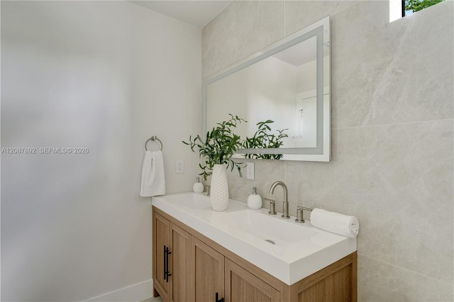 Close-up of interior finishes inside a home in , Miami (Image 20).