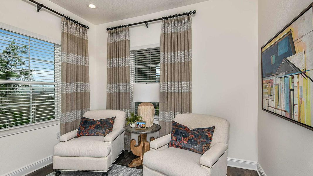 Furnished interior view inside a new home in Windward Real Estate and Homes for Sale in Sarasota, FL - Neal Communities, Sarasota (Image 6).