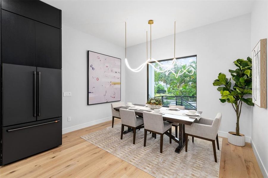 Furnished interior view inside a new home in , Tampa (Image 49).