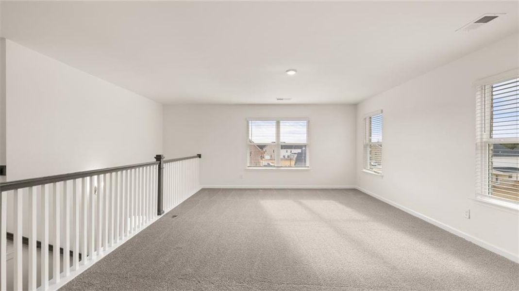 Spacious, unfurnished interior of a new home in Heritage Pointe, Senoia (Image 26). Spacious, unfurnished interior of a new home in Heritage Pointe, Senoia (Image 26).