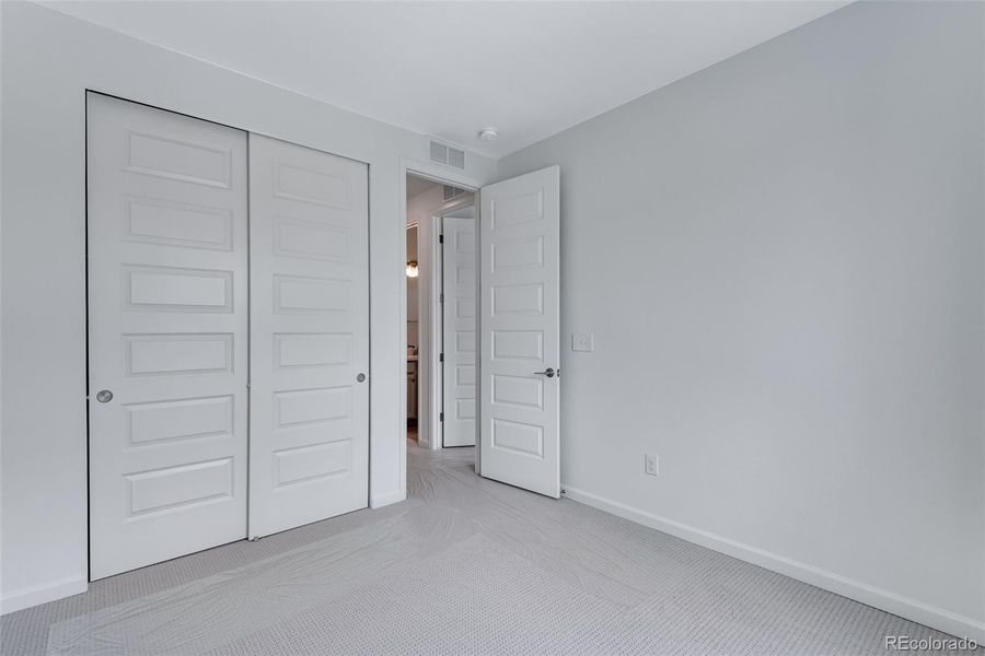 Spacious, unfurnished interior of a new home in Prelude at The Aurora Highlands, Aurora (Image 32). Spacious, unfurnished interior of a new home in Prelude at The Aurora Highlands, Aurora (Image 32).