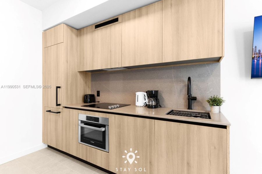 Close-up of interior finishes inside a home in , Miami (Image 19).