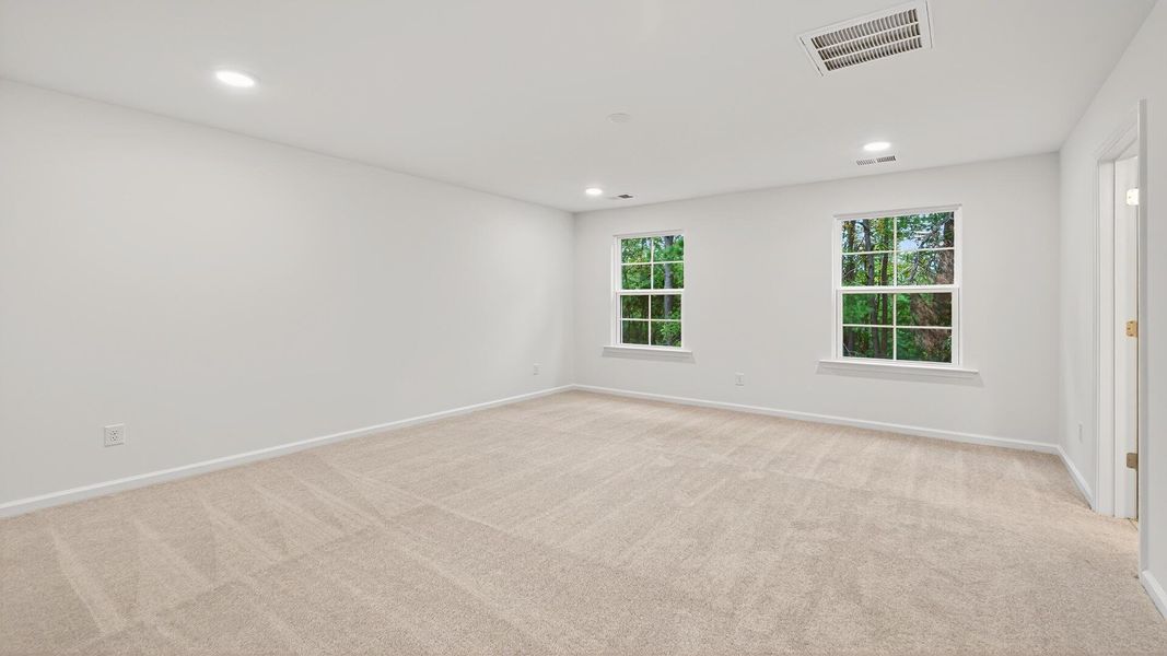 Spacious, unfurnished interior of a new home in Oak Bend, James Island (Image 14). Spacious, unfurnished interior of a new home in Oak Bend, James Island (Image 14).