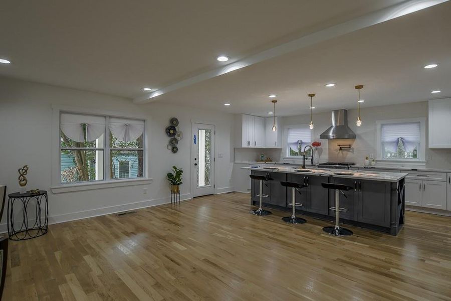 Furnished interior view inside a new home in , Atlanta (Image 10).