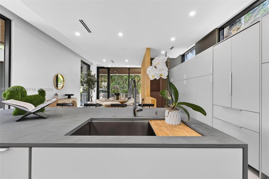 Furnished interior view inside a new home in , Miami (Image 15).