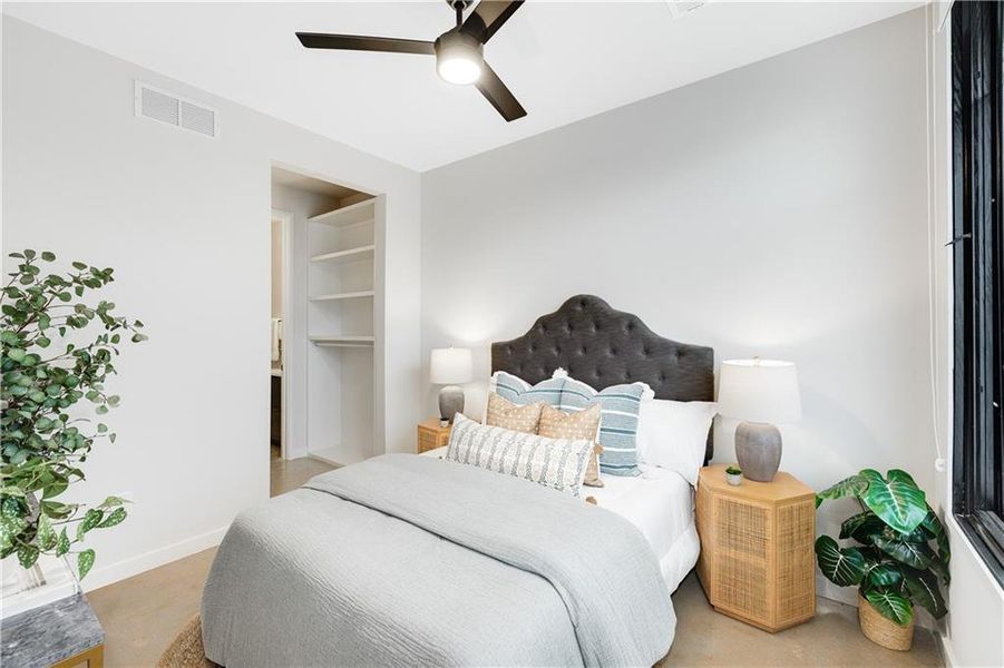 Furnished interior view inside a new home in Ten 5 Summerhill, Atlanta (Image 16).