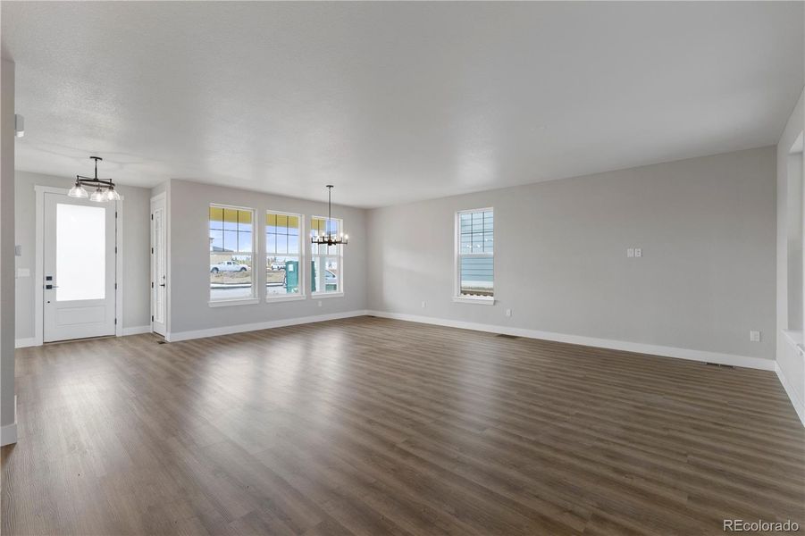 Spacious, unfurnished interior of a new home in Windler Single Family Homes, Aurora (Image 21).