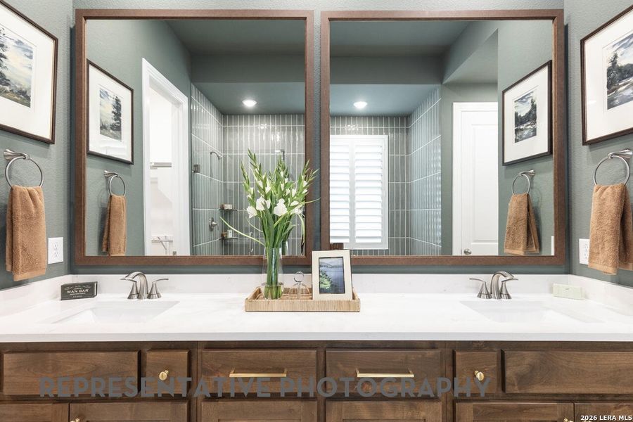 Furnished interior view inside a new home in The Ranches at Creekside, Boerne (Image 13). Furnished interior view inside a new home in The Ranches at Creekside, Boerne (Image 13).