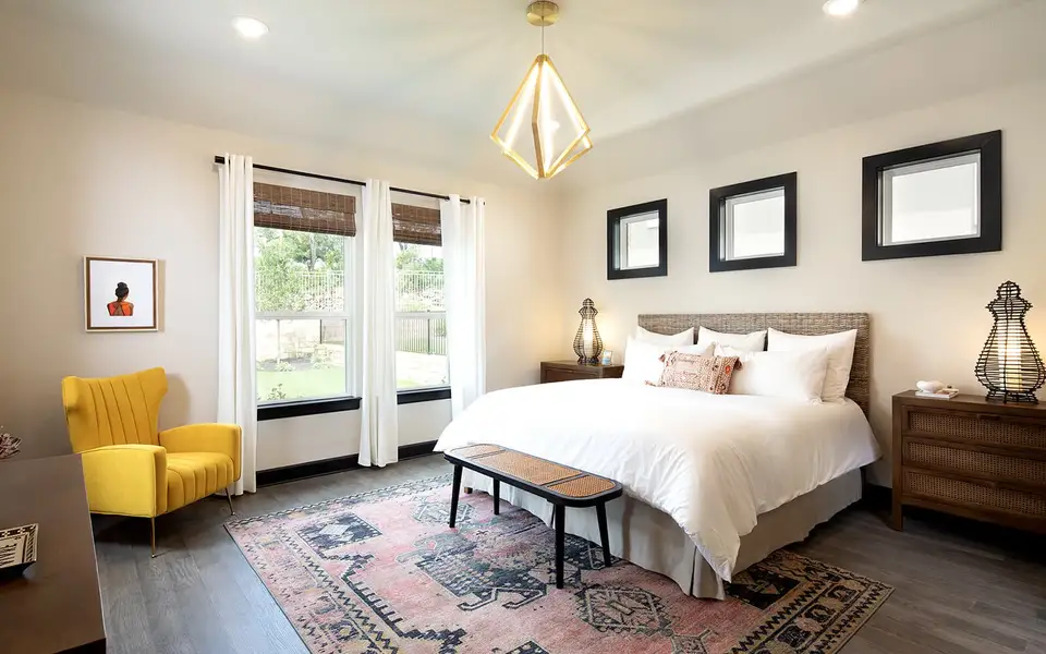 Furnished interior view inside a new home in Kissing Tree, San Marcos (Image 4).