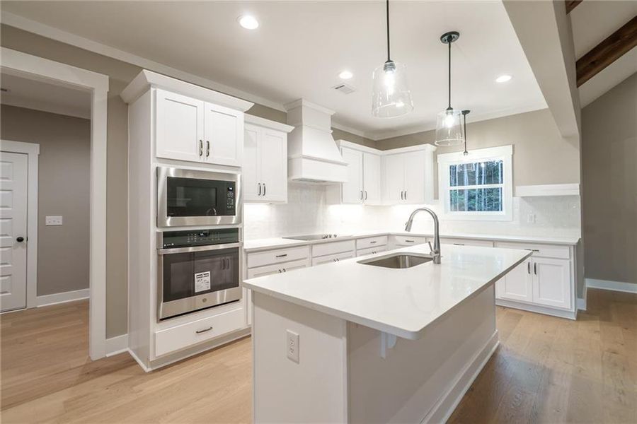 Furnished interior view inside a new home in , Social Circle (Image 3).