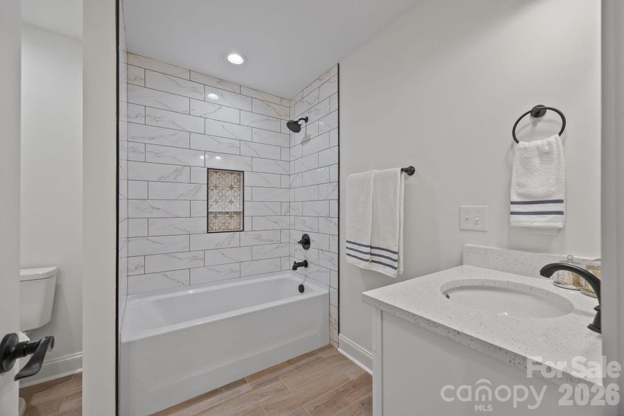 Furnished interior view inside a new home in , Salisbury (Image 13).