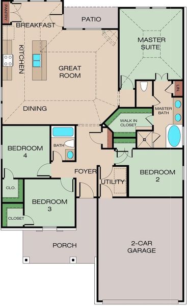 CALDWELL Floor Plan CALDWELL Floor Plan